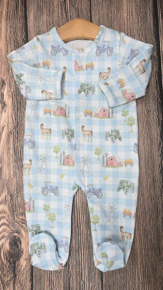 Tiny Barnyard Footie