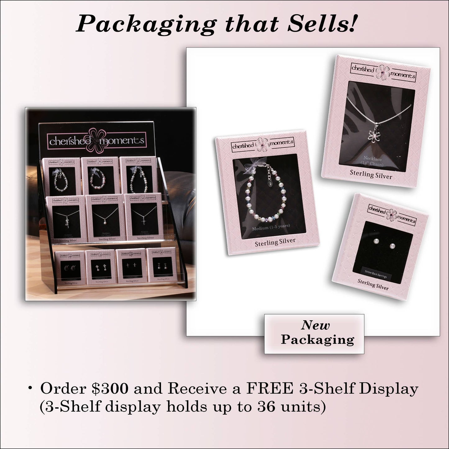 Brandi Sterling Silver Pink Pearl Baby or Child's Bracelet: Small 0-12m