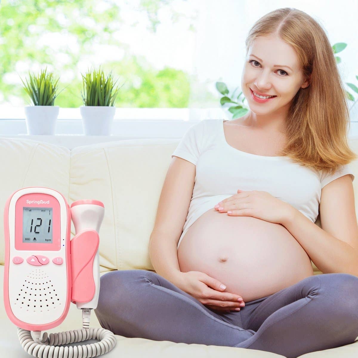 SpringBud FD-500B FDA Fetal Heart Doppler