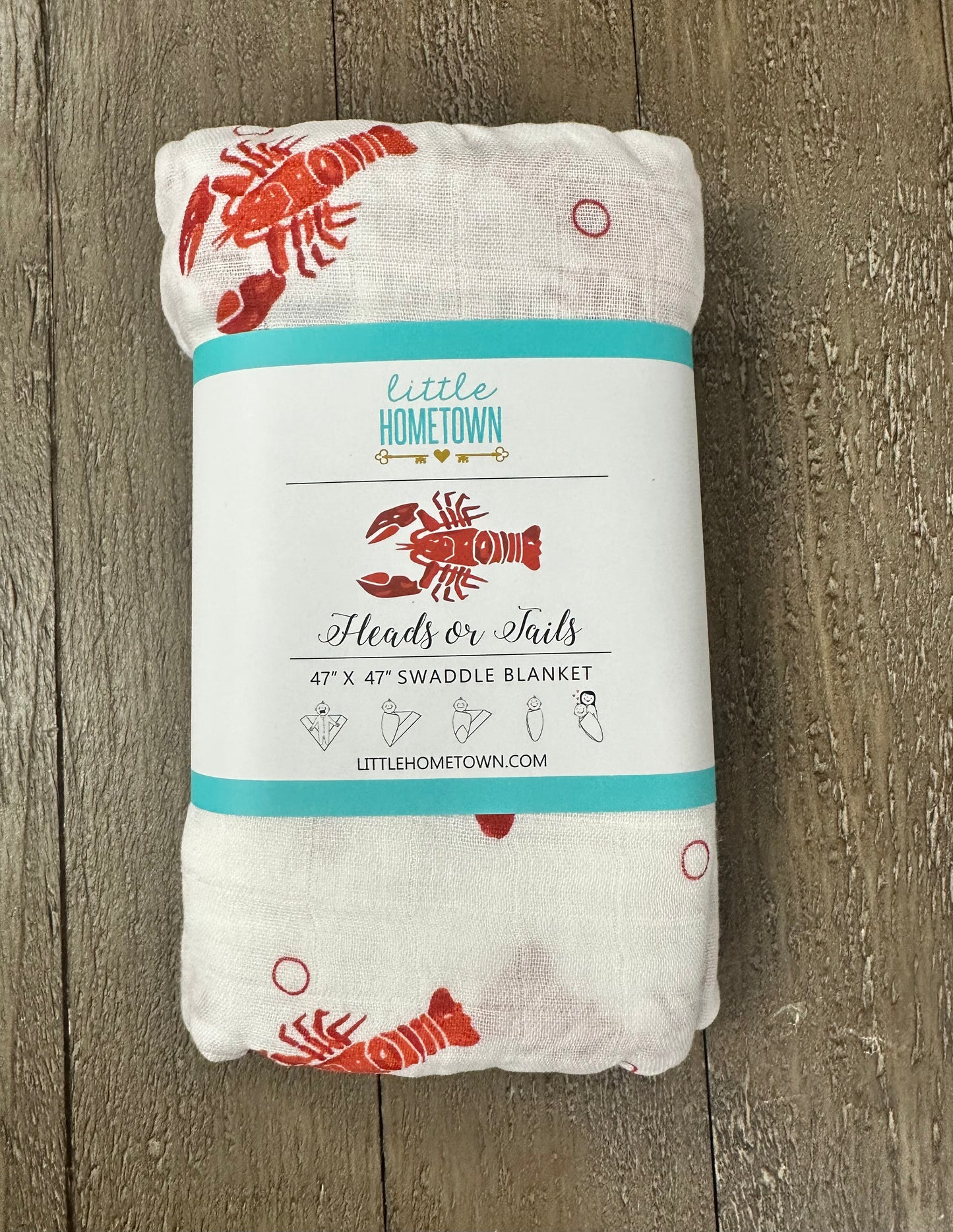 Heads or Tails Swaddle