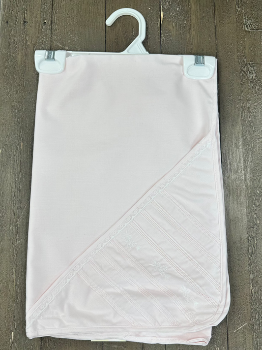 Pink Receiving Blanket