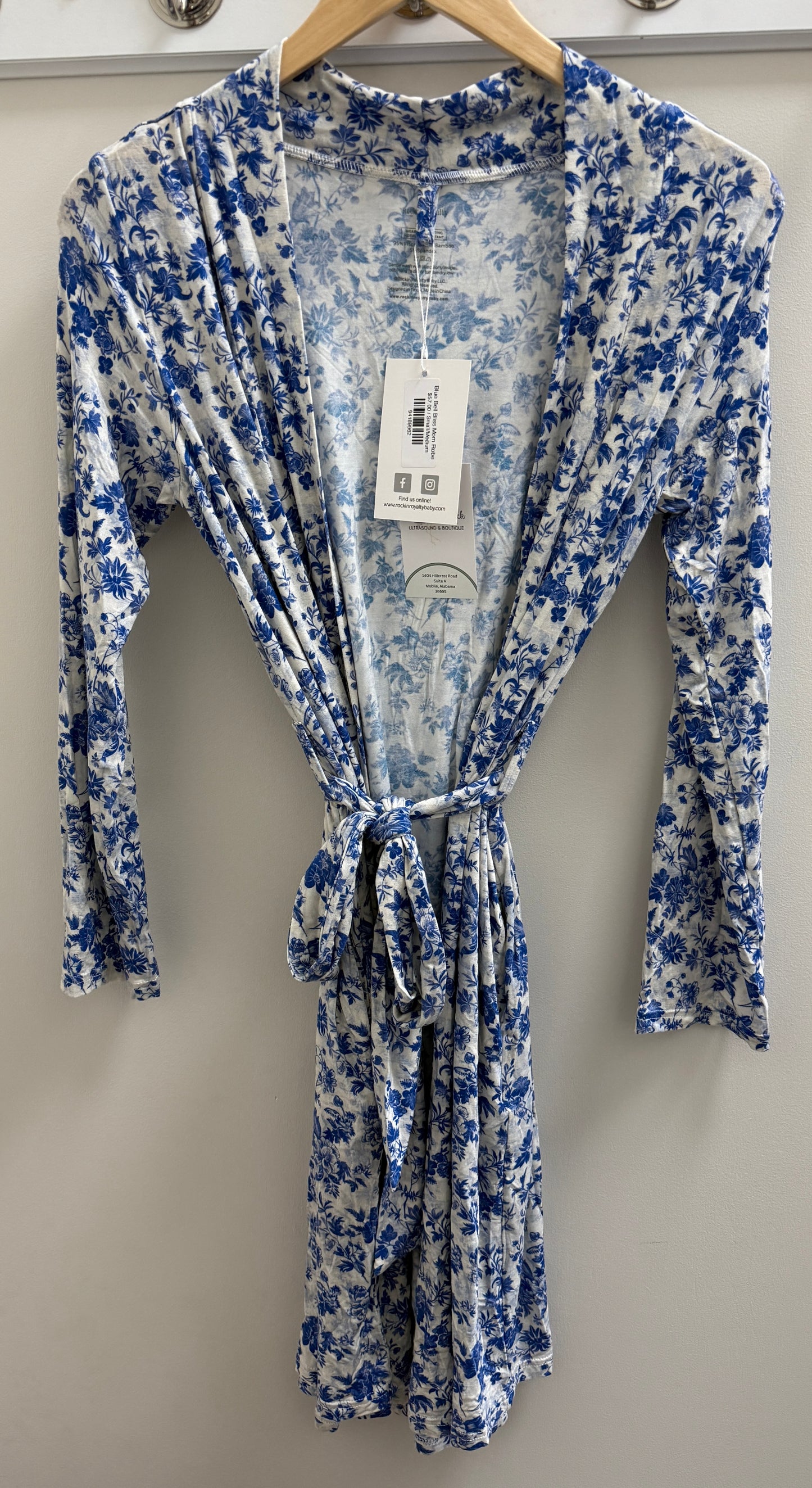 Blue Bell Bliss Mom Robe