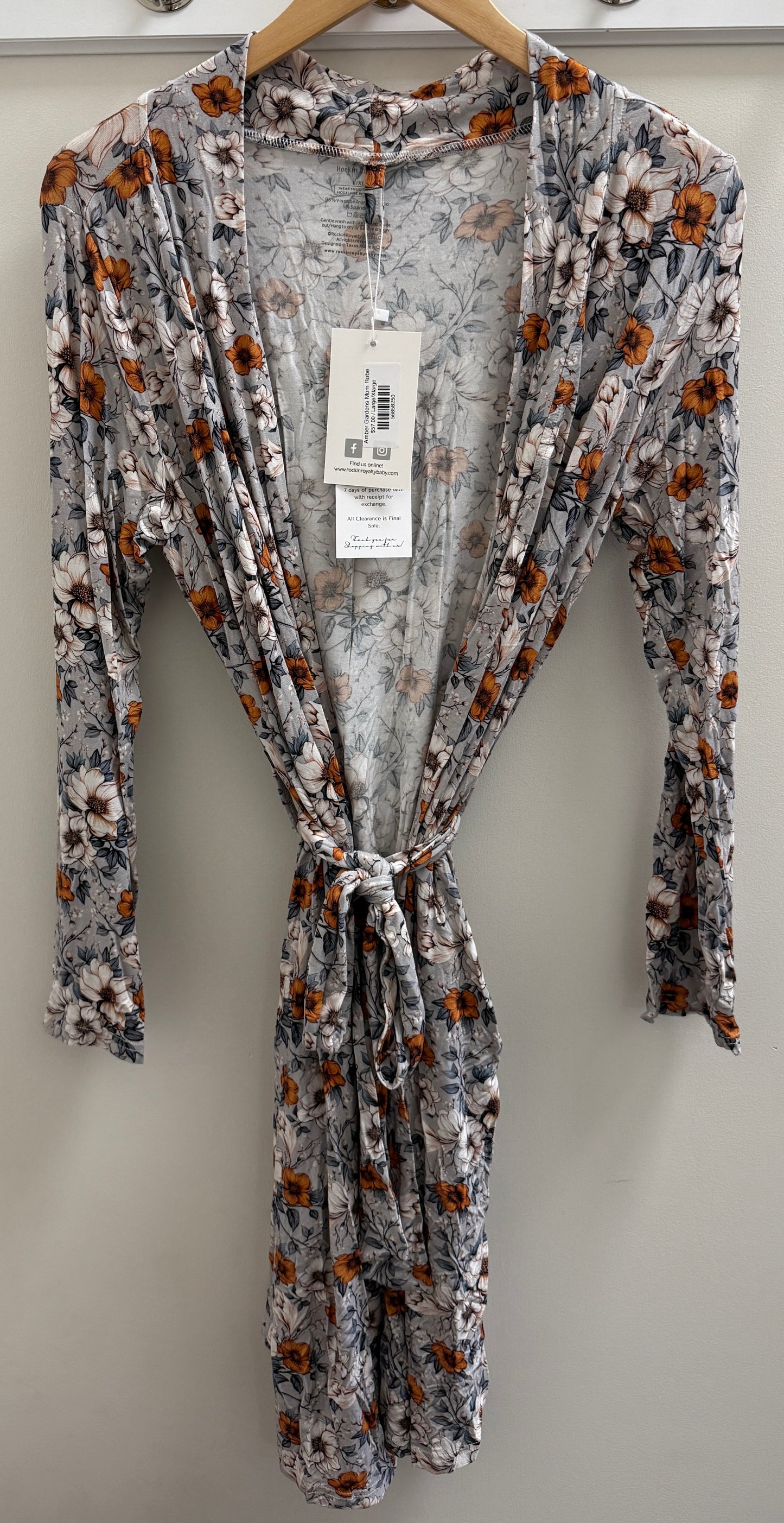 Amber Gardens Mom Robe