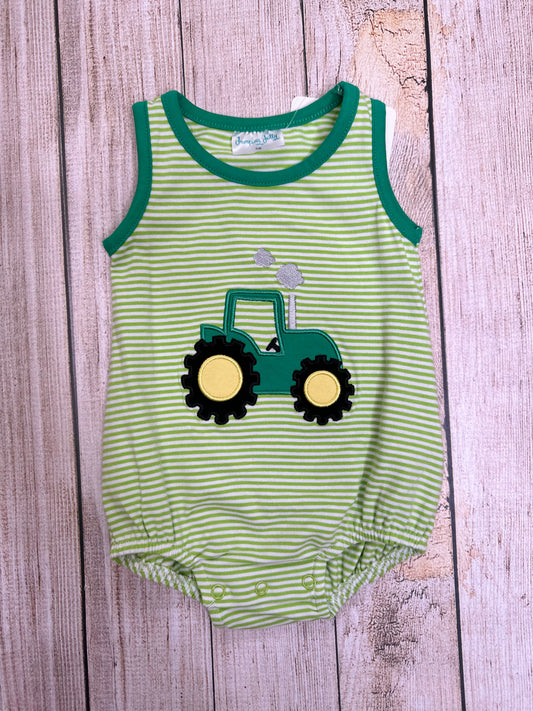 Green Tractor Bubble