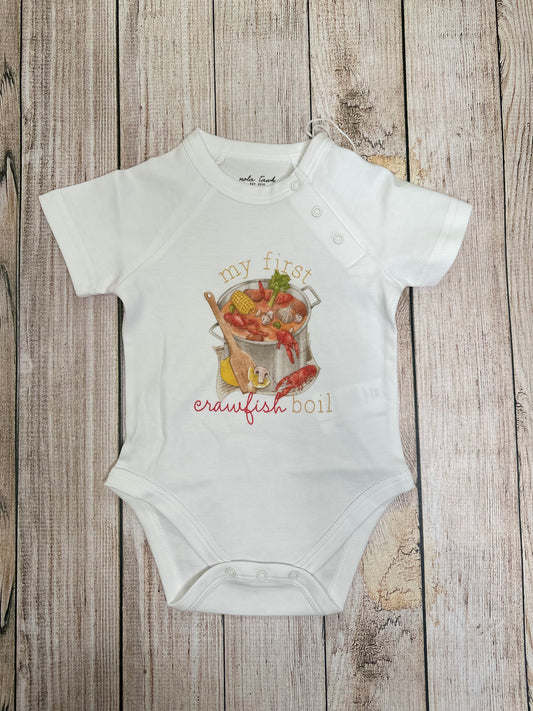 My First Crawfish Boil Onesie