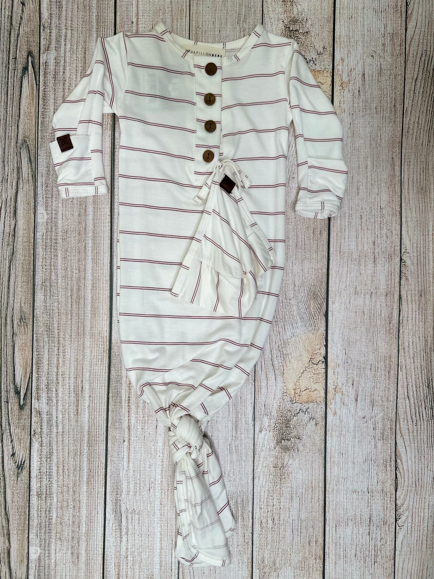 Rose Knotted Gown/Hat