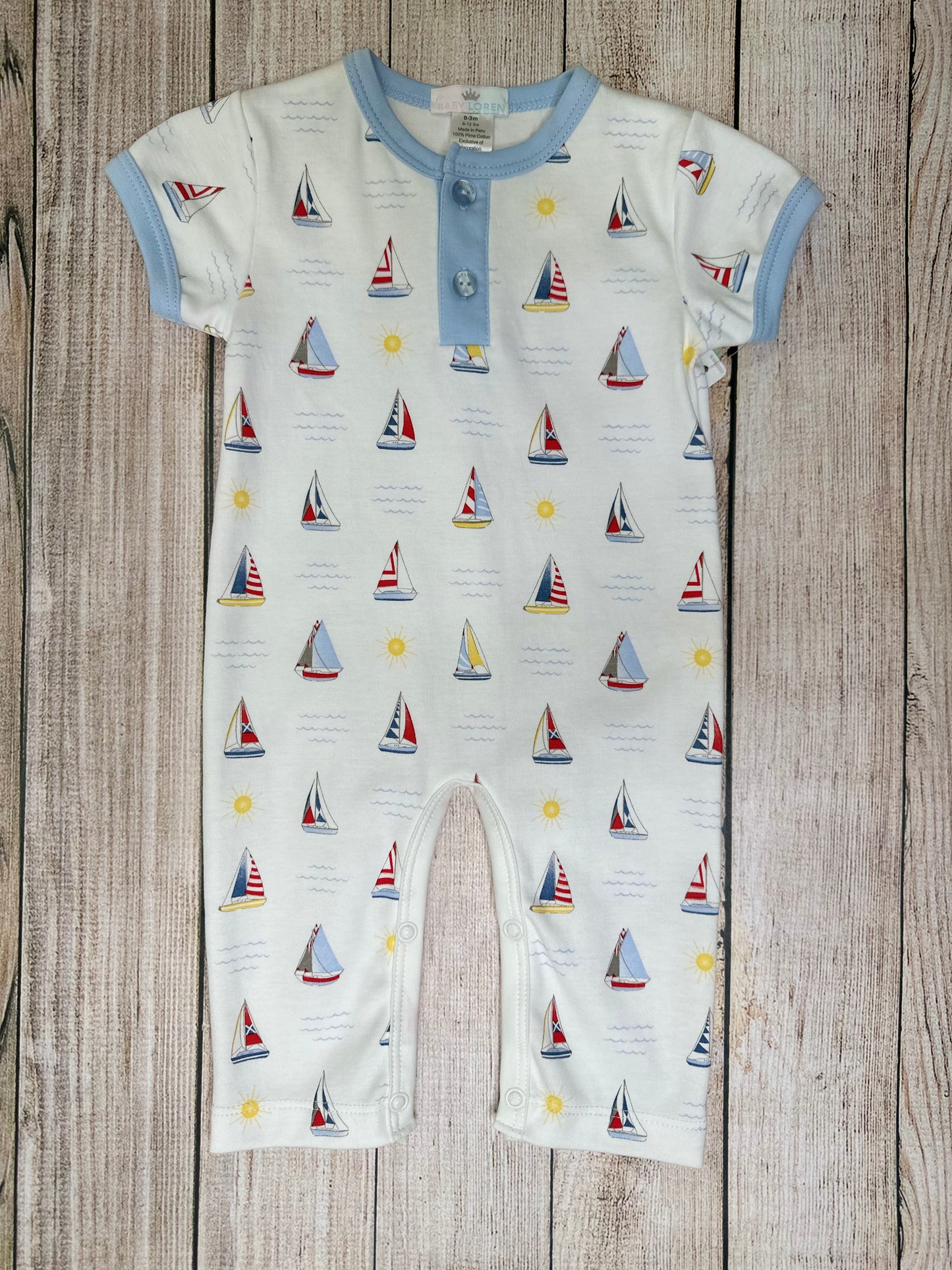 Sail Boat Romper
