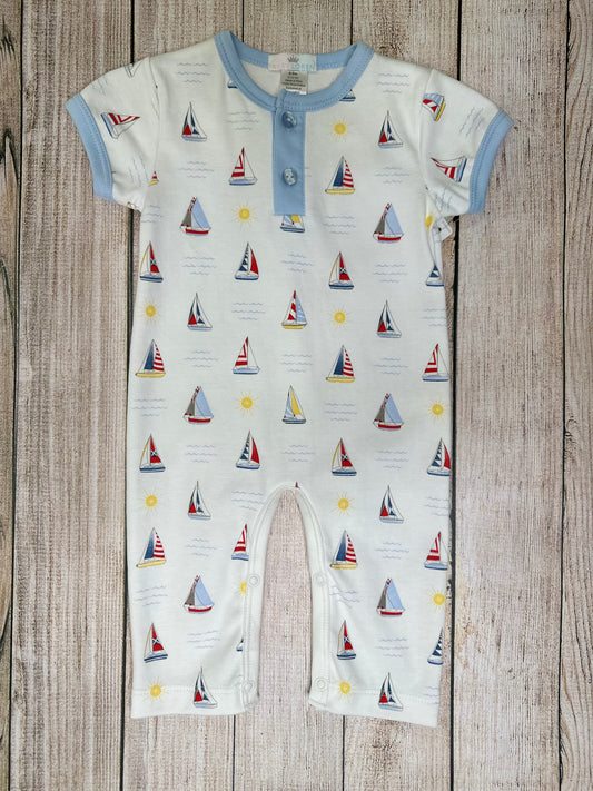 Sail Boat Romper