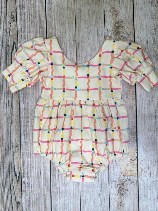 Squiggles Puff Romper