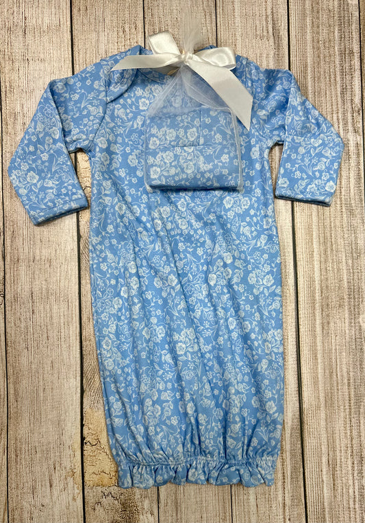 Blooming Garden Gown with Hat