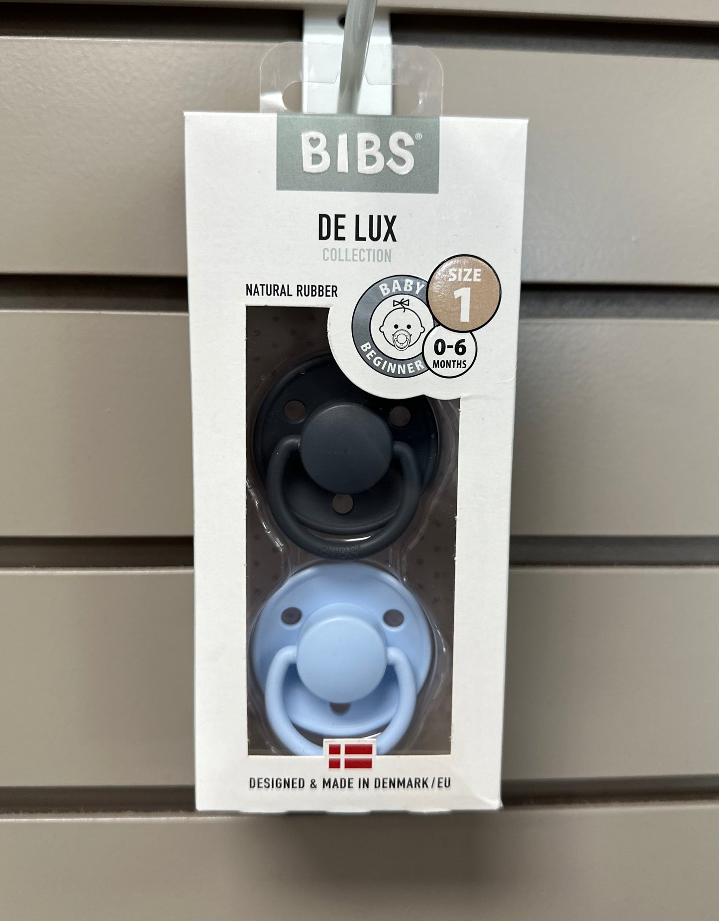 De Lux Collection Iron/Baby Blue Size 1