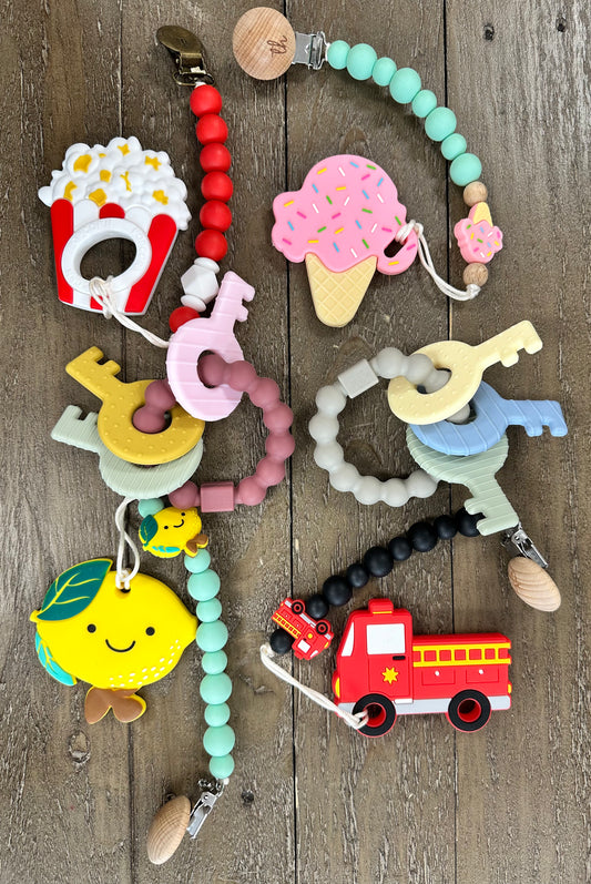 Teeether & Paci Clip