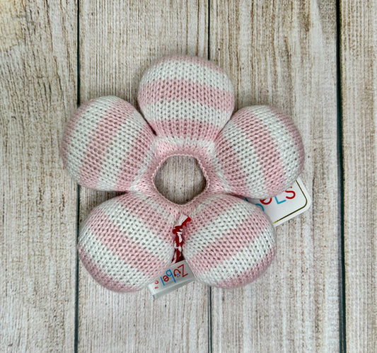 Pink Flower Rattle