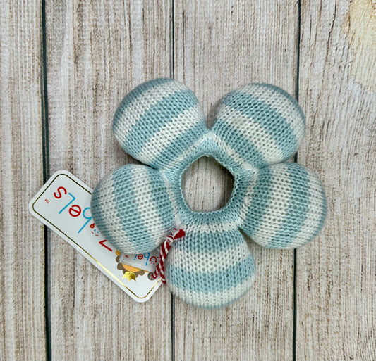 Blue Flower Rattle