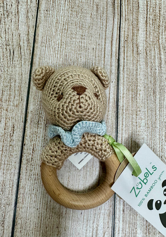 Blue Bear Rattle