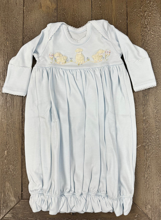 Light Blue Lamb Gown