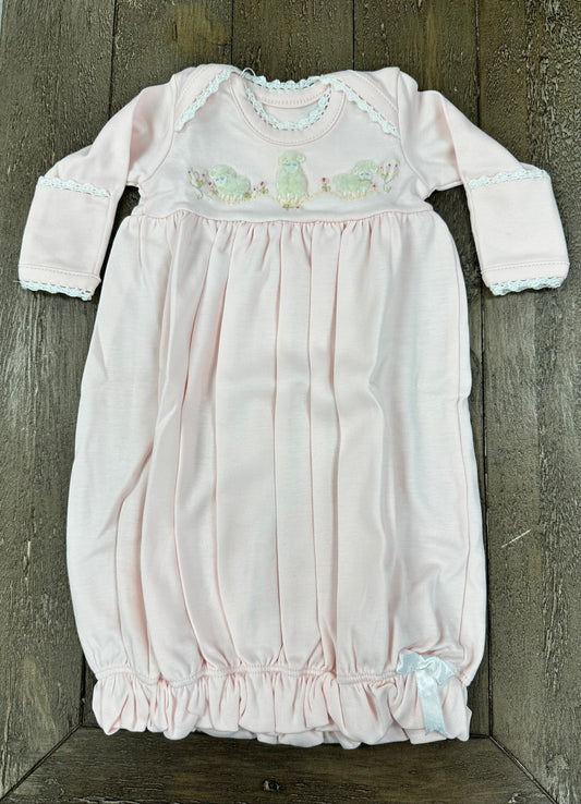 Light Pink Lamb Gown