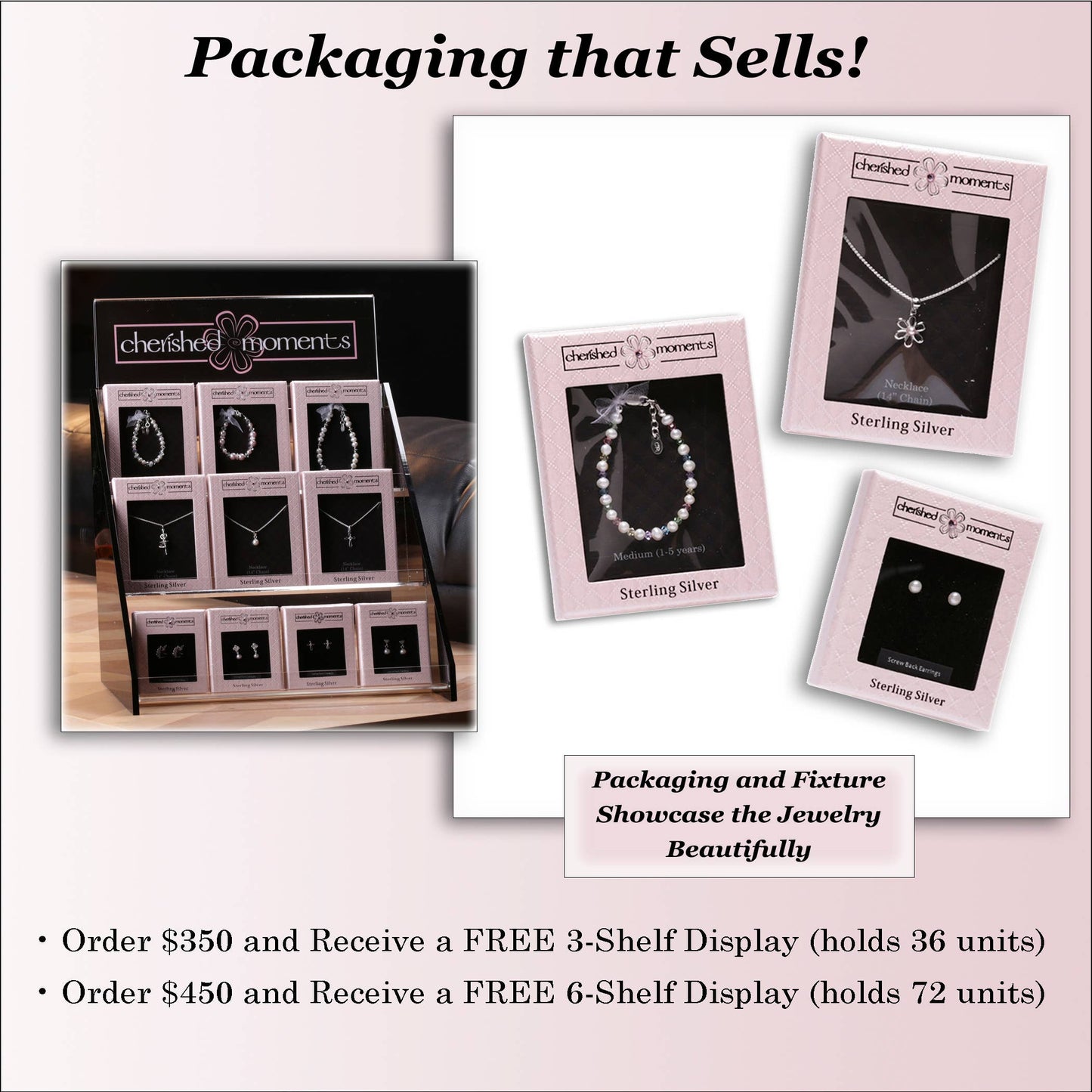 Silver Chunky Pearl Kids Bracelet Children's Jewelry