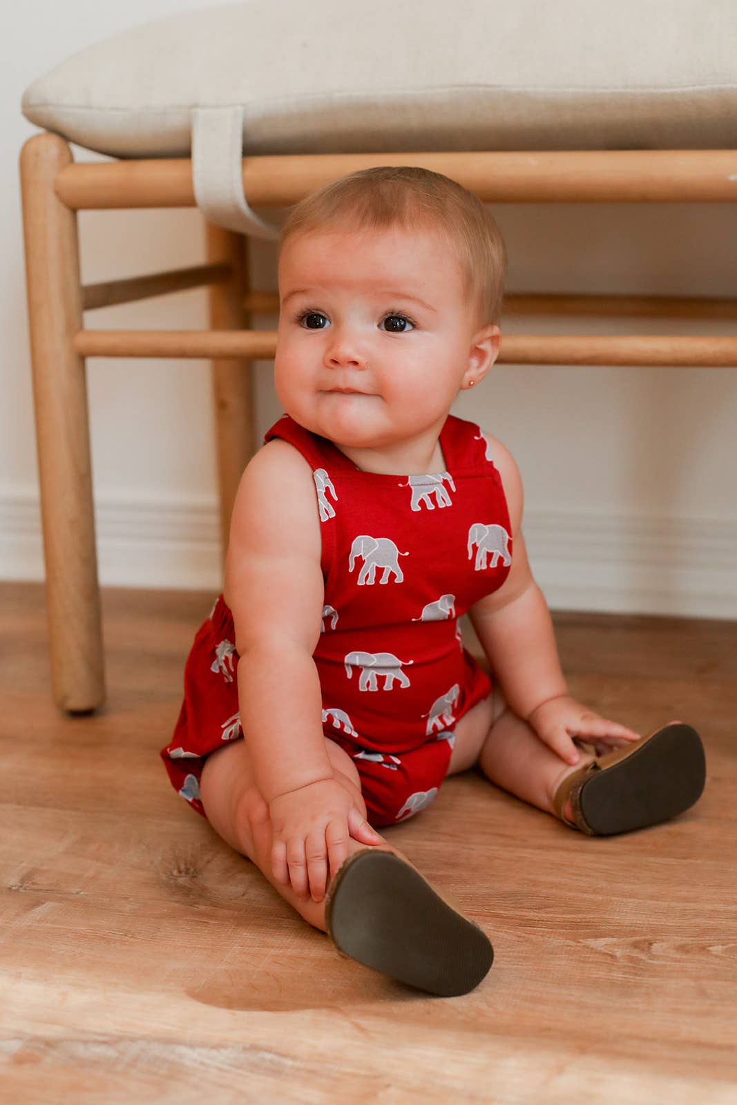 Elephant Bamboo Sun Bubble with Adjustable Straps - GAME DAY