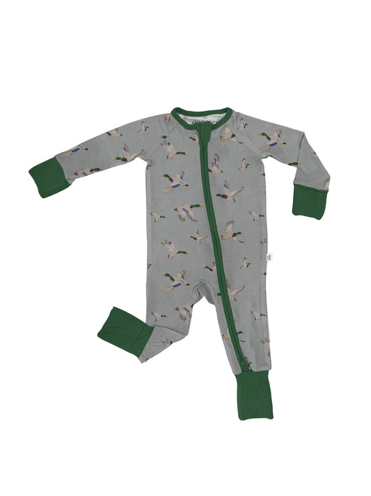 Mallards / Ducks - Convertible Zip PJs