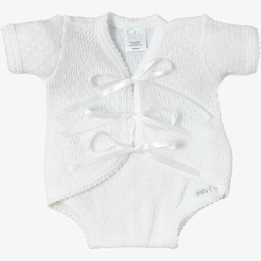 Newborn Ribbon Tie Onesie