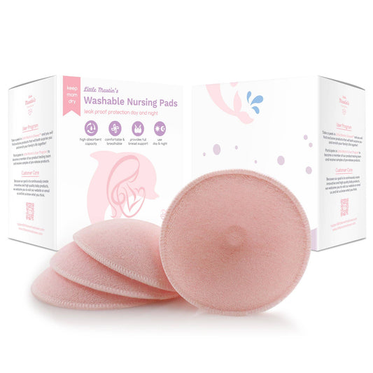 Little Martin's Drawer Washable Nursing Pads (4 PACK)