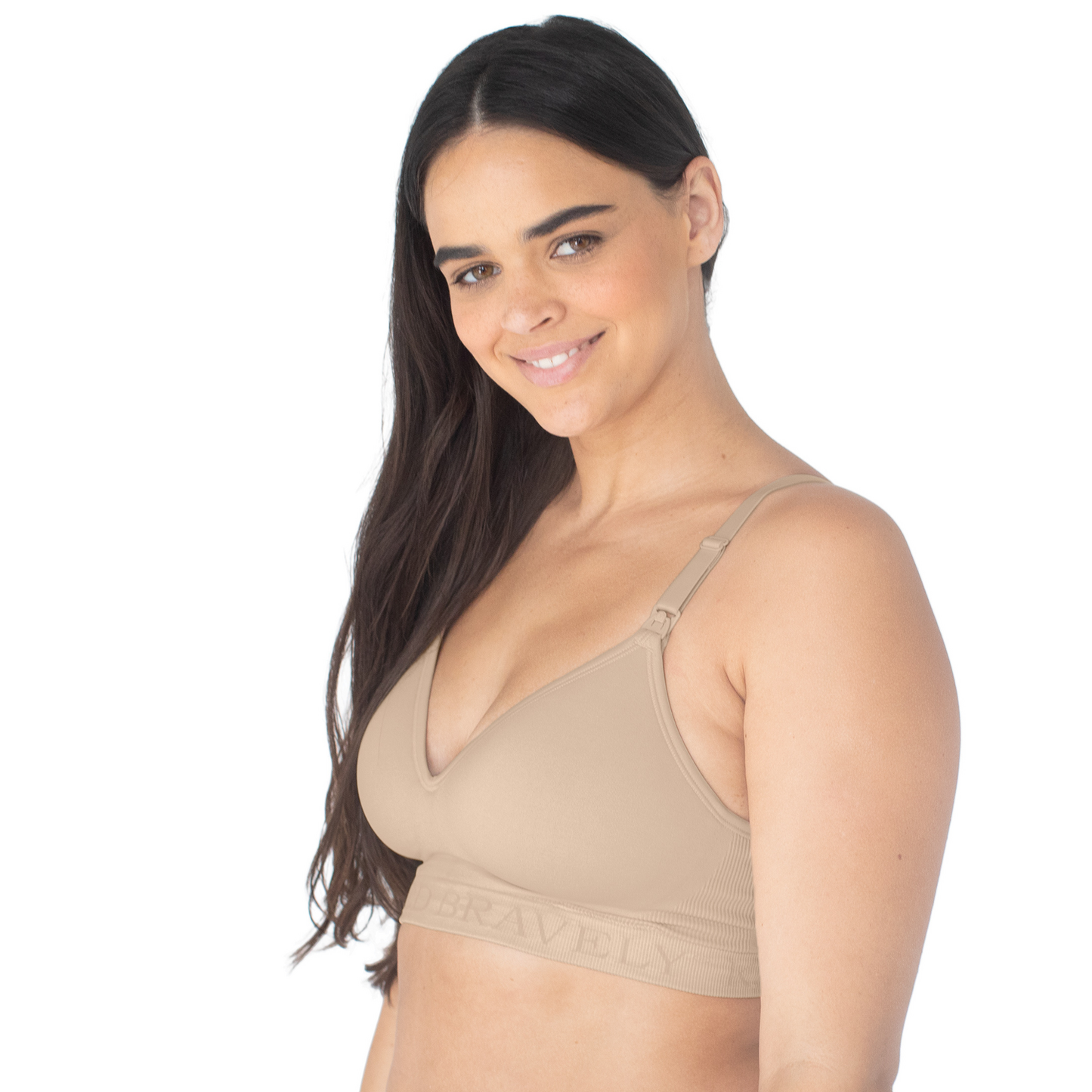 Beige Sublime® Contour Nursing & Maternity Bra - fixed padding