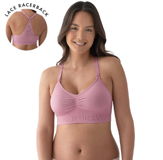 Simply Sublime® Lace Racerback Nursing Bra