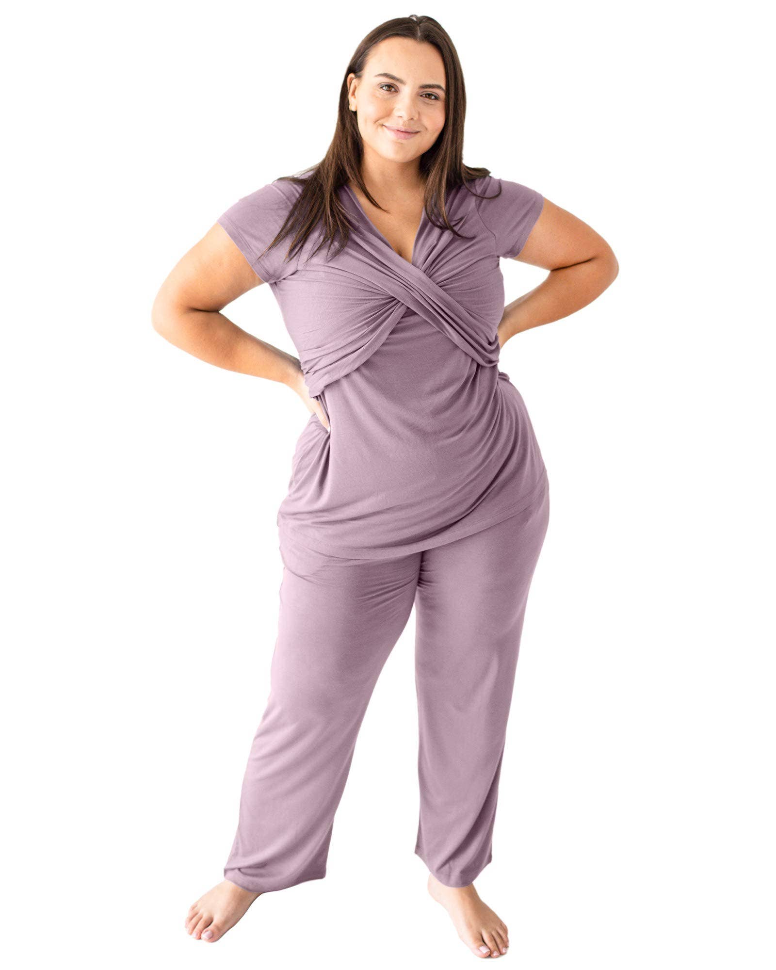 Davy Ultra Soft Maternity & Nursing Pajamas Sleepwear Set – Belle Mere