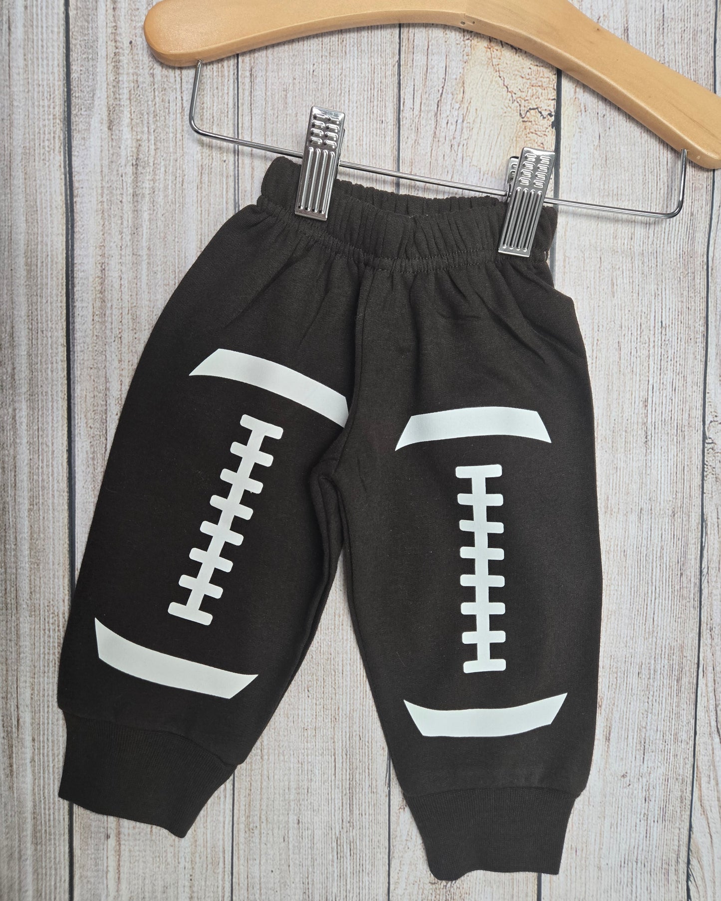 Brown Infant Football Sweatpants