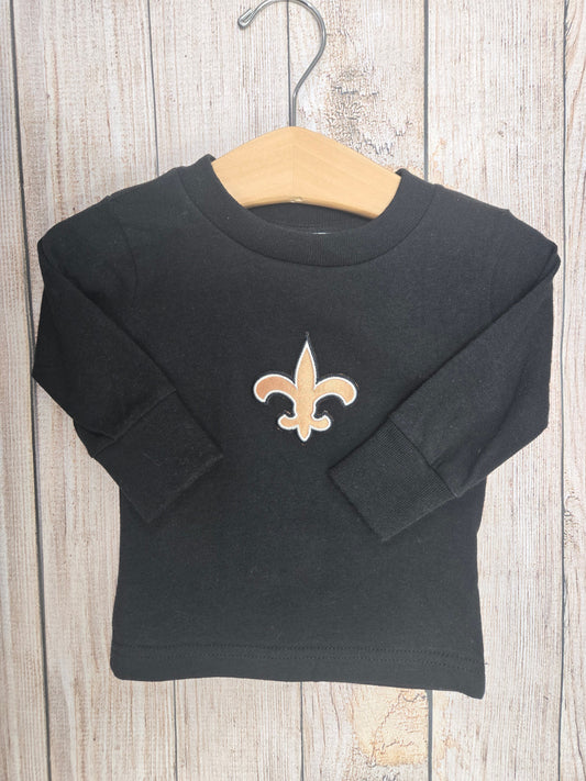 Long Sleeve Saints Shirt Infant