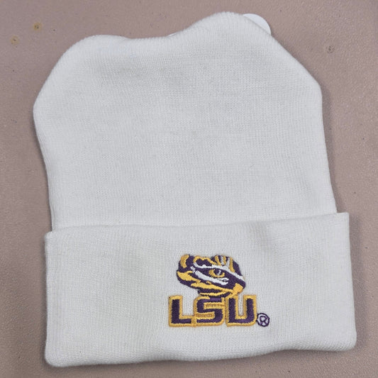 LSU Beanie Knit Cap