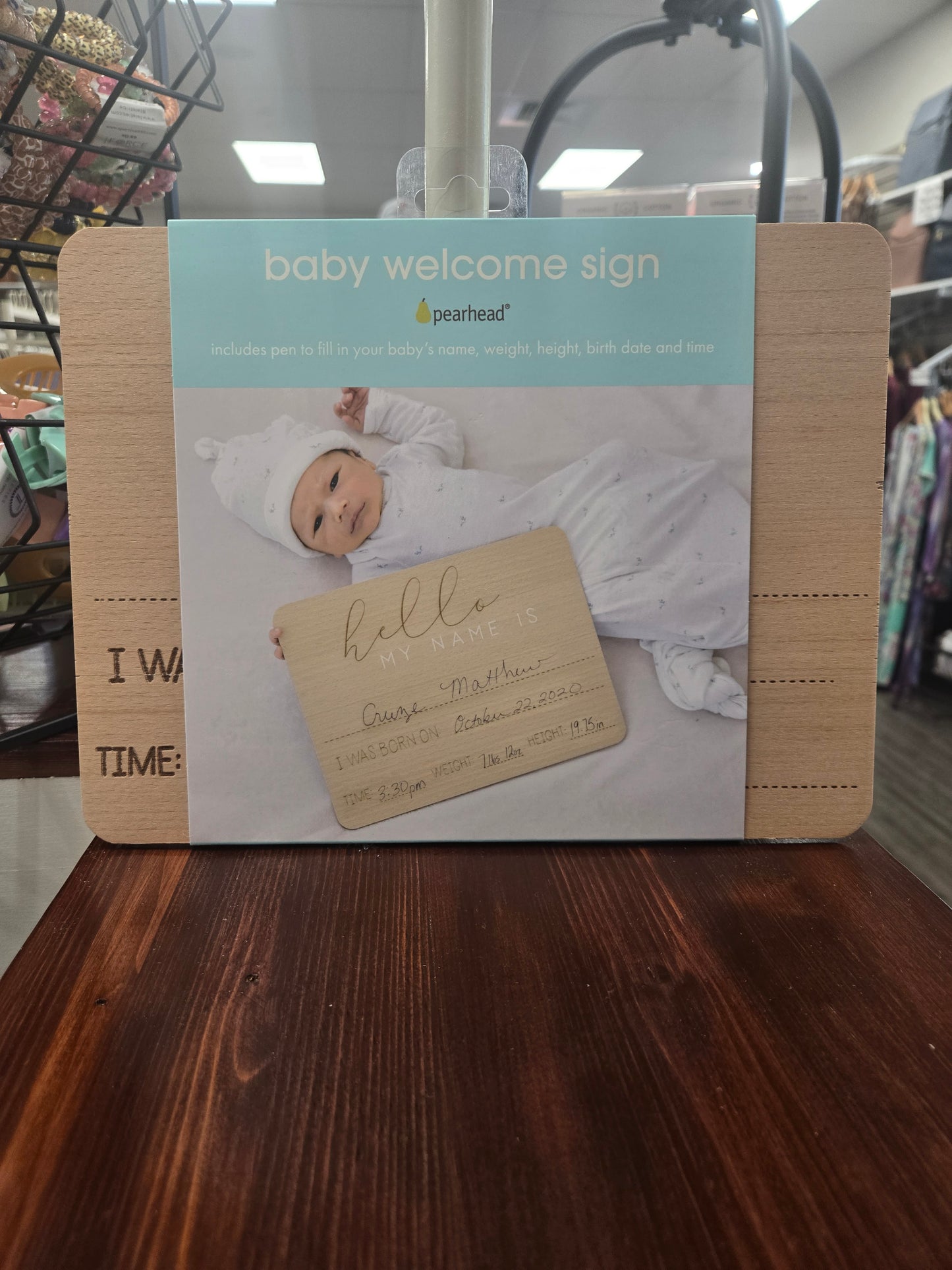 Baby Welcome Sign