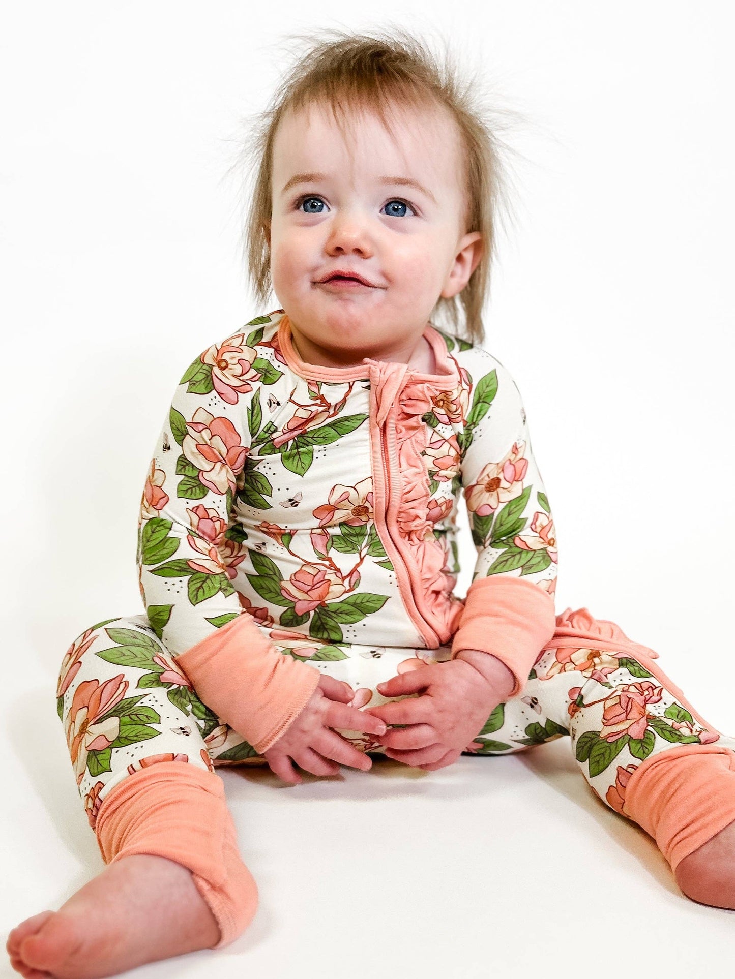 Magnolias - Zip Convertible Pajamas