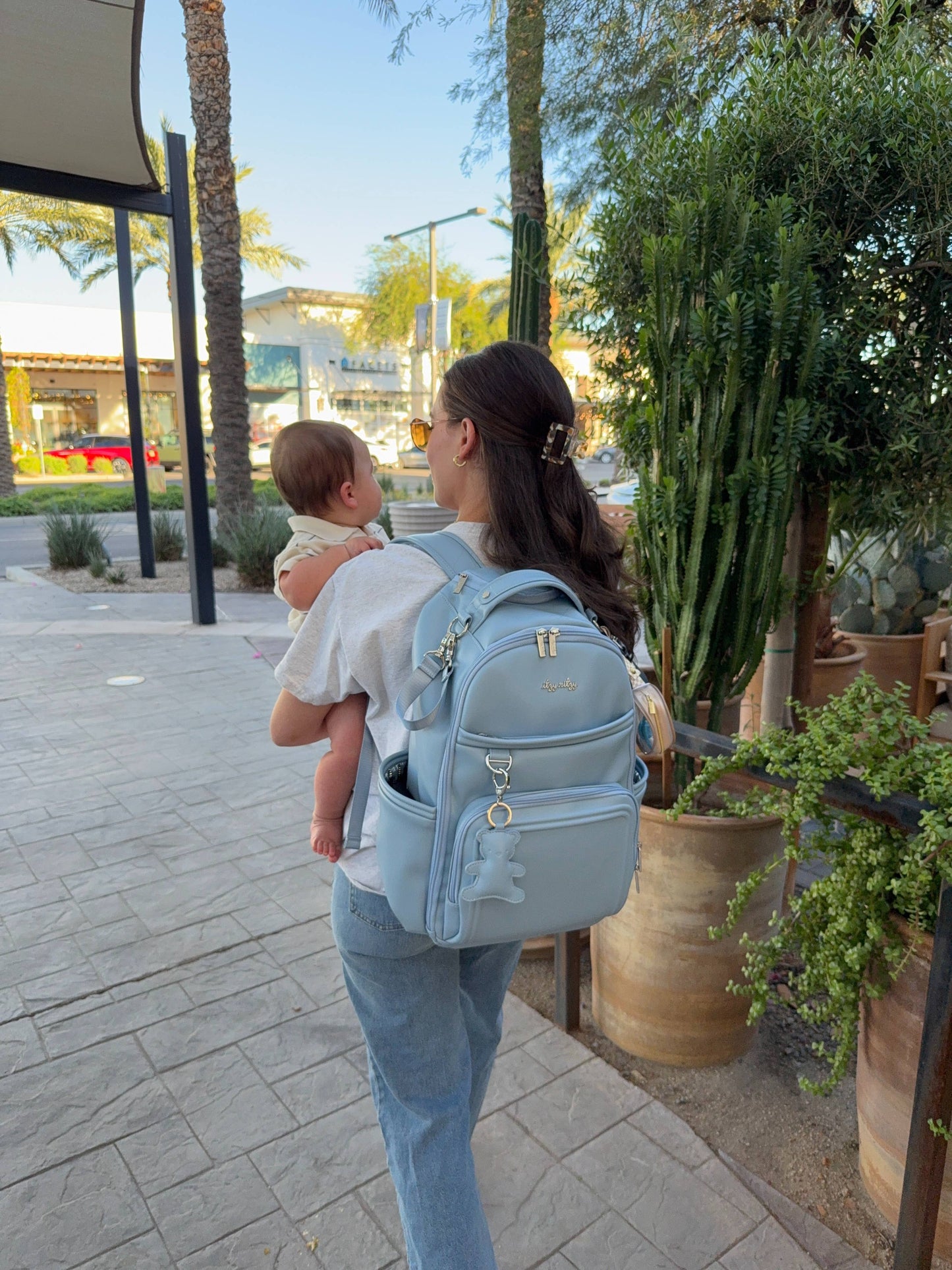 *NEW* Teddy Blue Boss Plus™ Backpack Diaper Bag