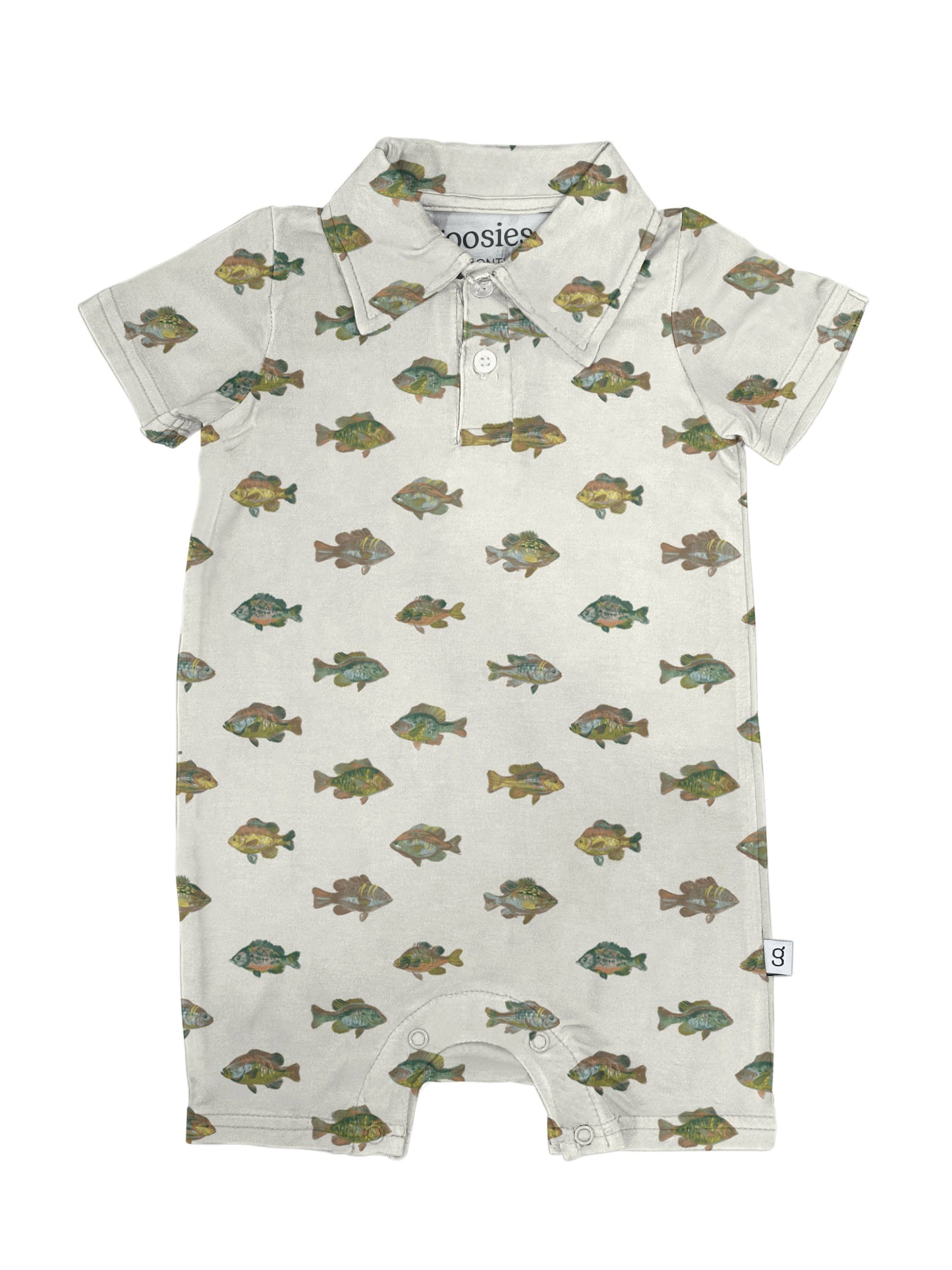 Lake Fish - SS Polo Romper