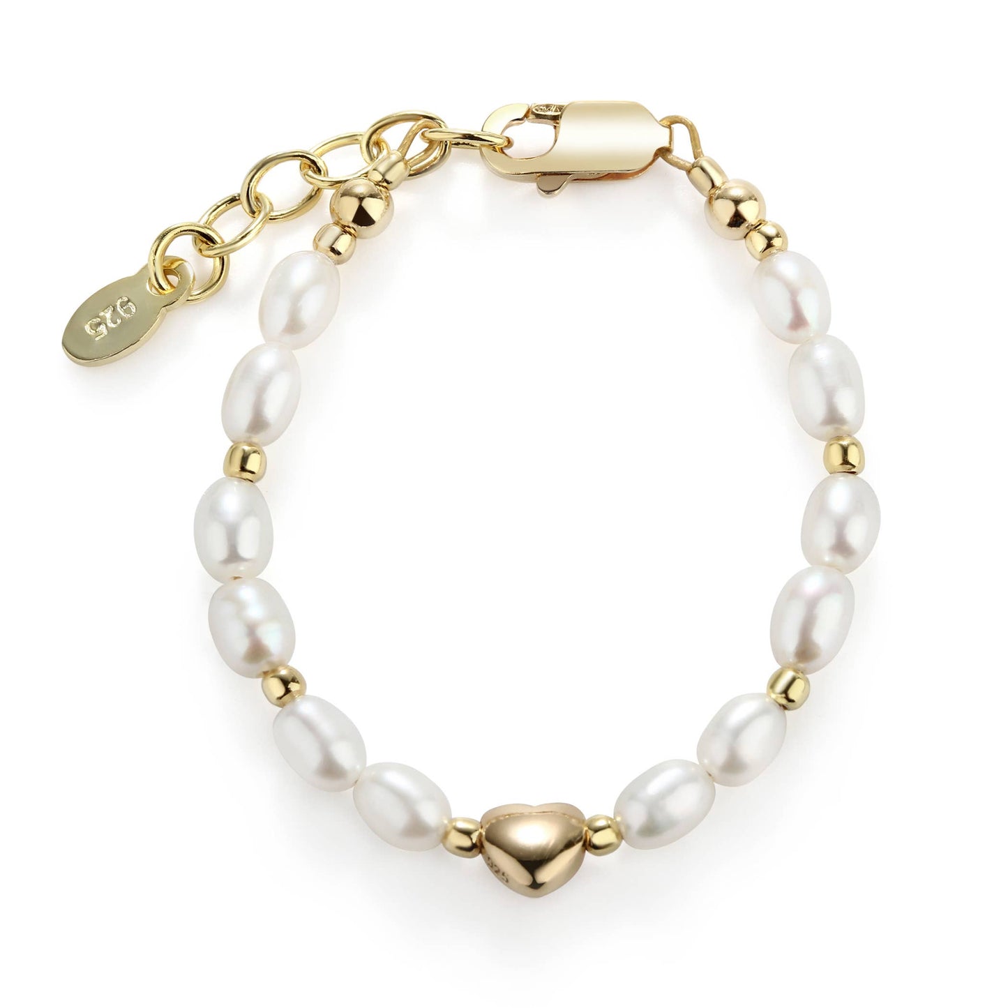 Willow Girls 14K Gold-Plated Pearl Baby & Children's Bracelet
