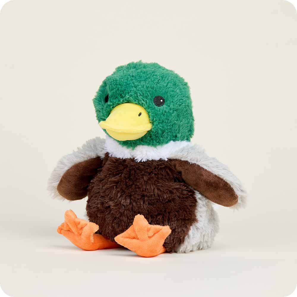 Mallard Warmies Heatable Plushie Lavender Scented Weighted