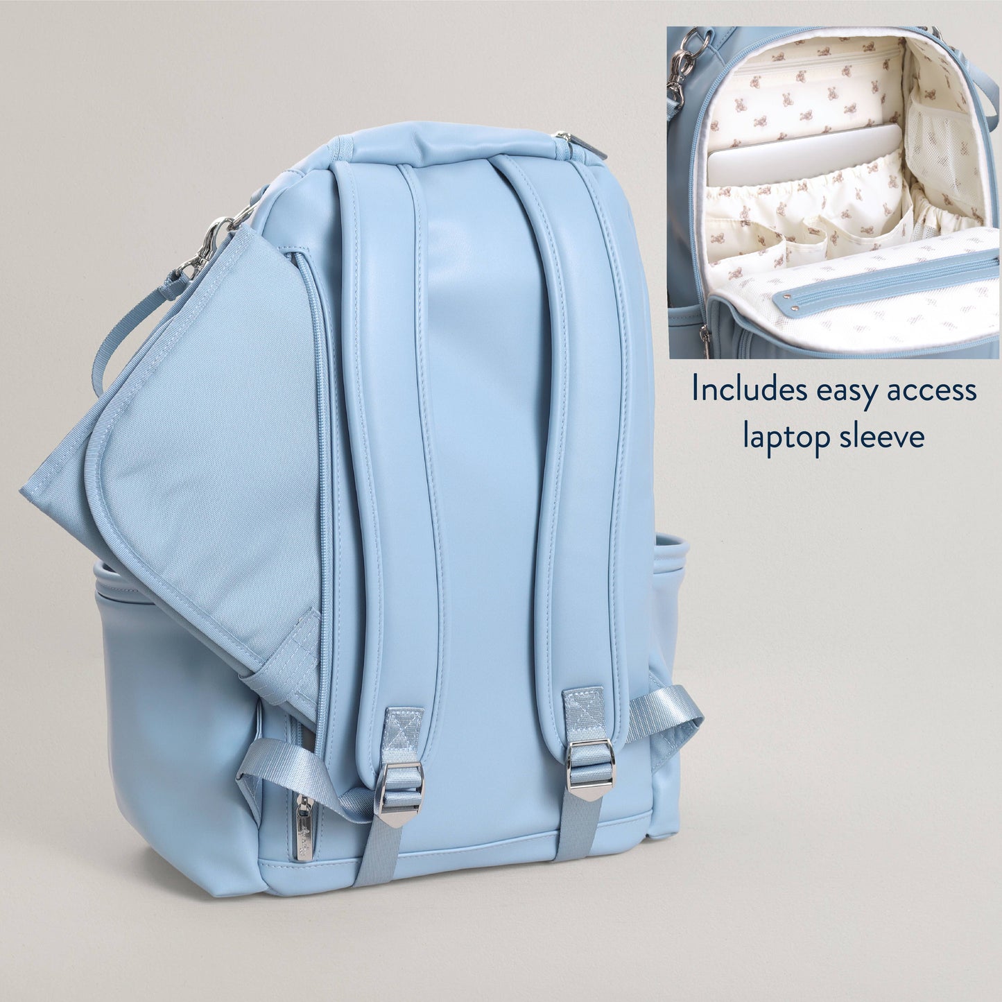 *NEW* Teddy Blue Boss Plus™ Backpack Diaper Bag