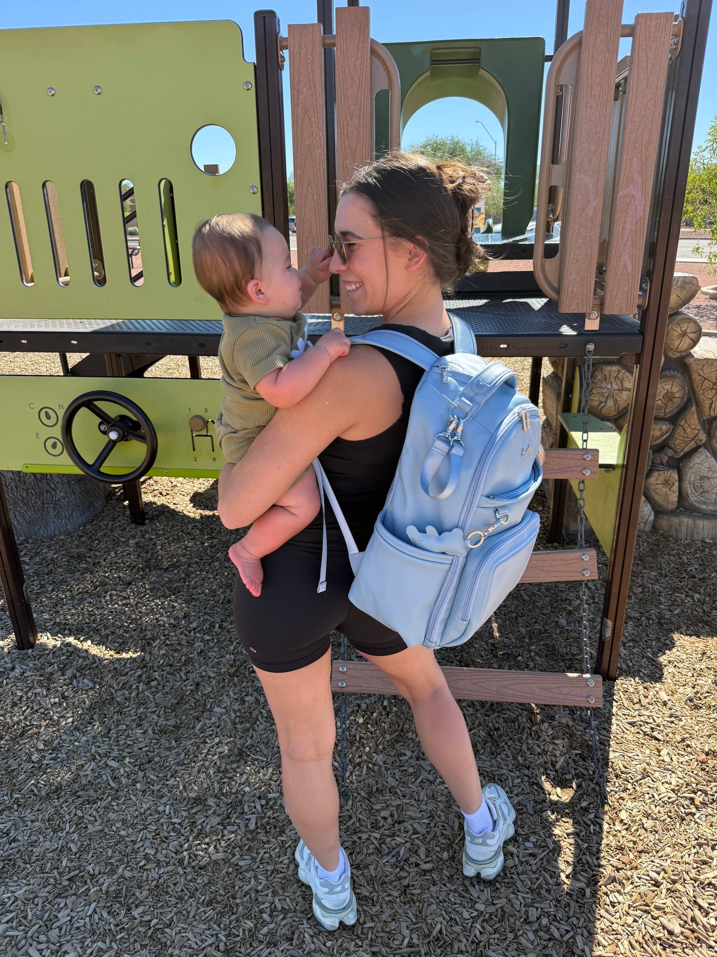 *NEW* Teddy Blue Boss Plus™ Backpack Diaper Bag