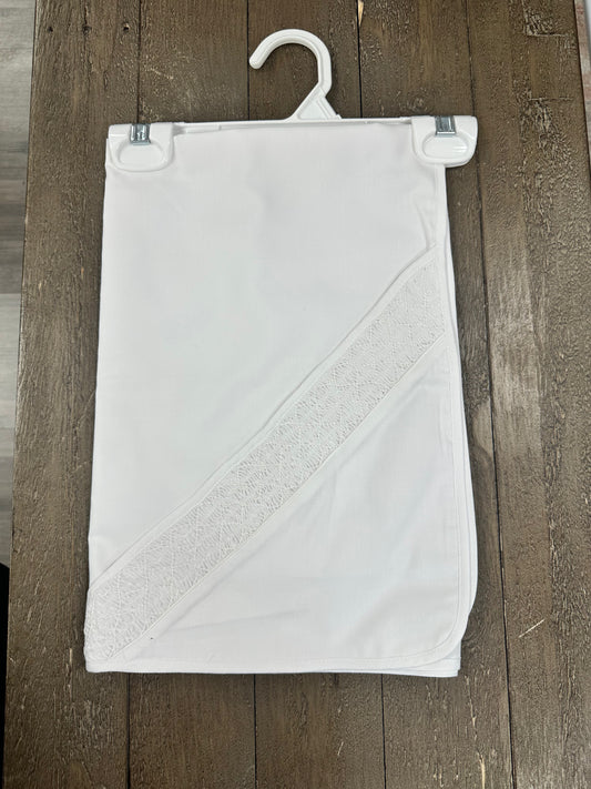 White Receiving Blanket