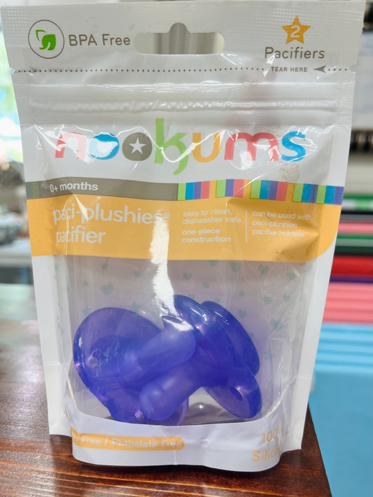 nookums Pacifier-purple