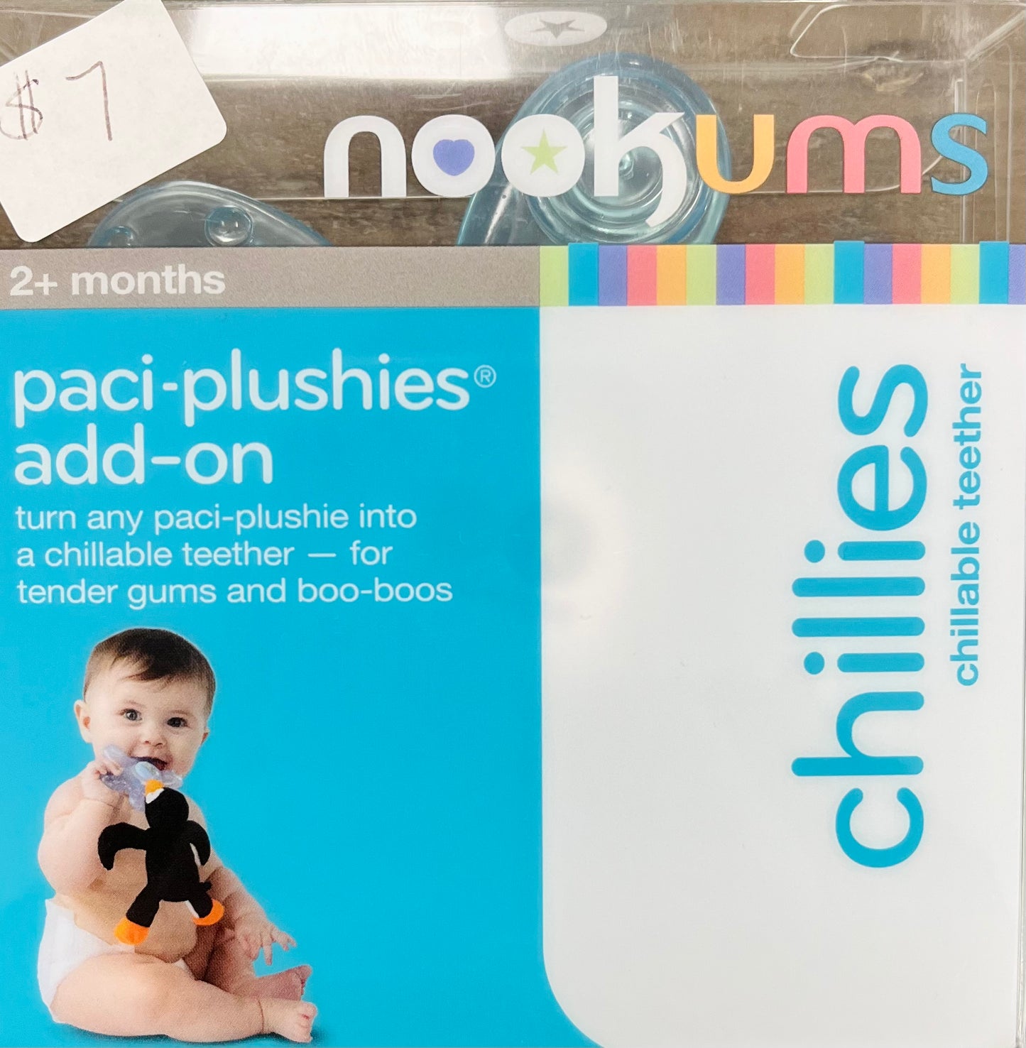 nookums Paci-Plushies add-on-Blue