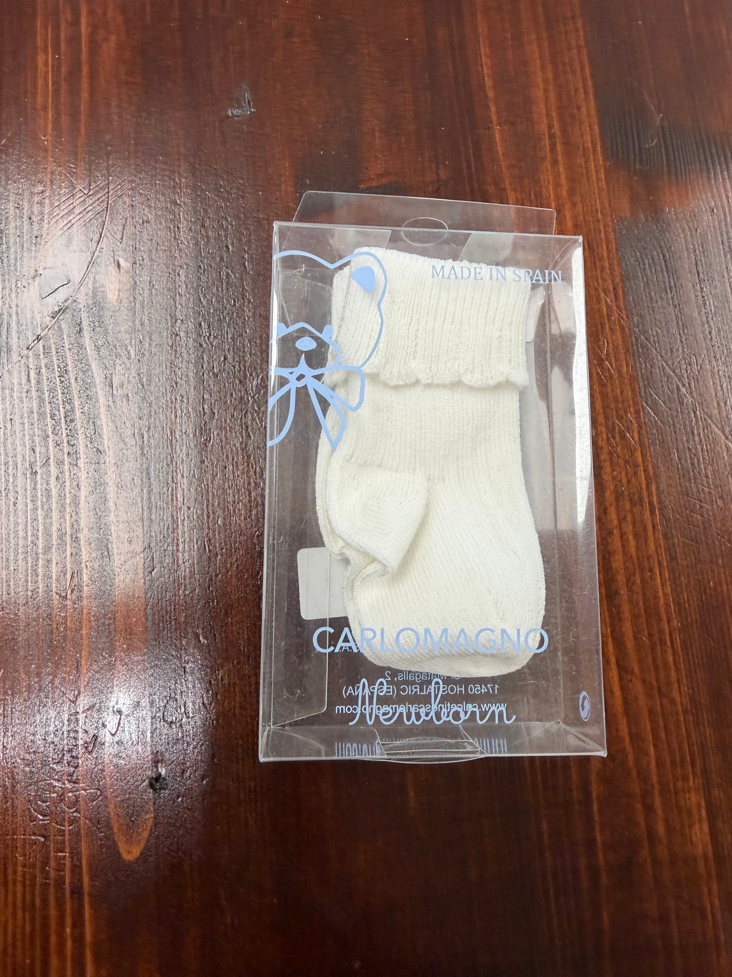 Carlomagno Newborn Socks