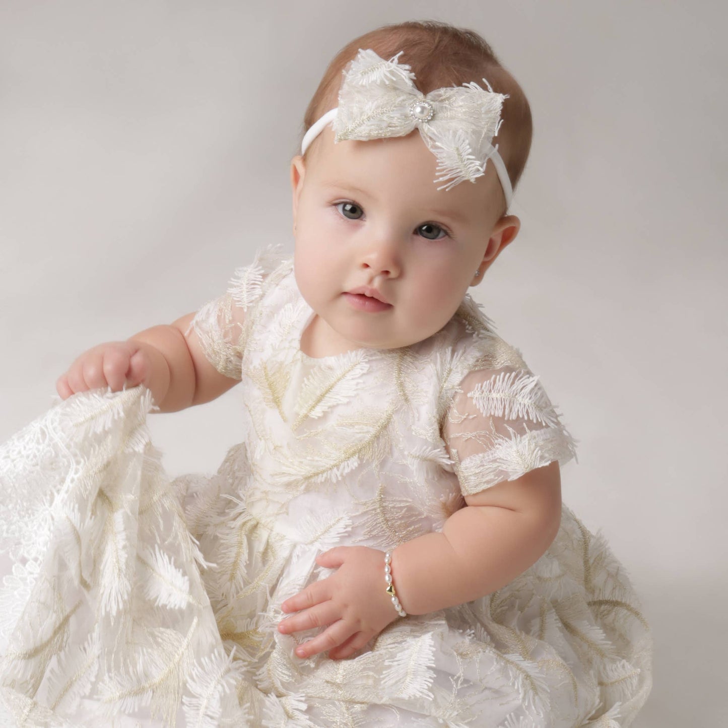 Willow Girls 14K Gold-Plated Pearl Baby & Children's Bracelet