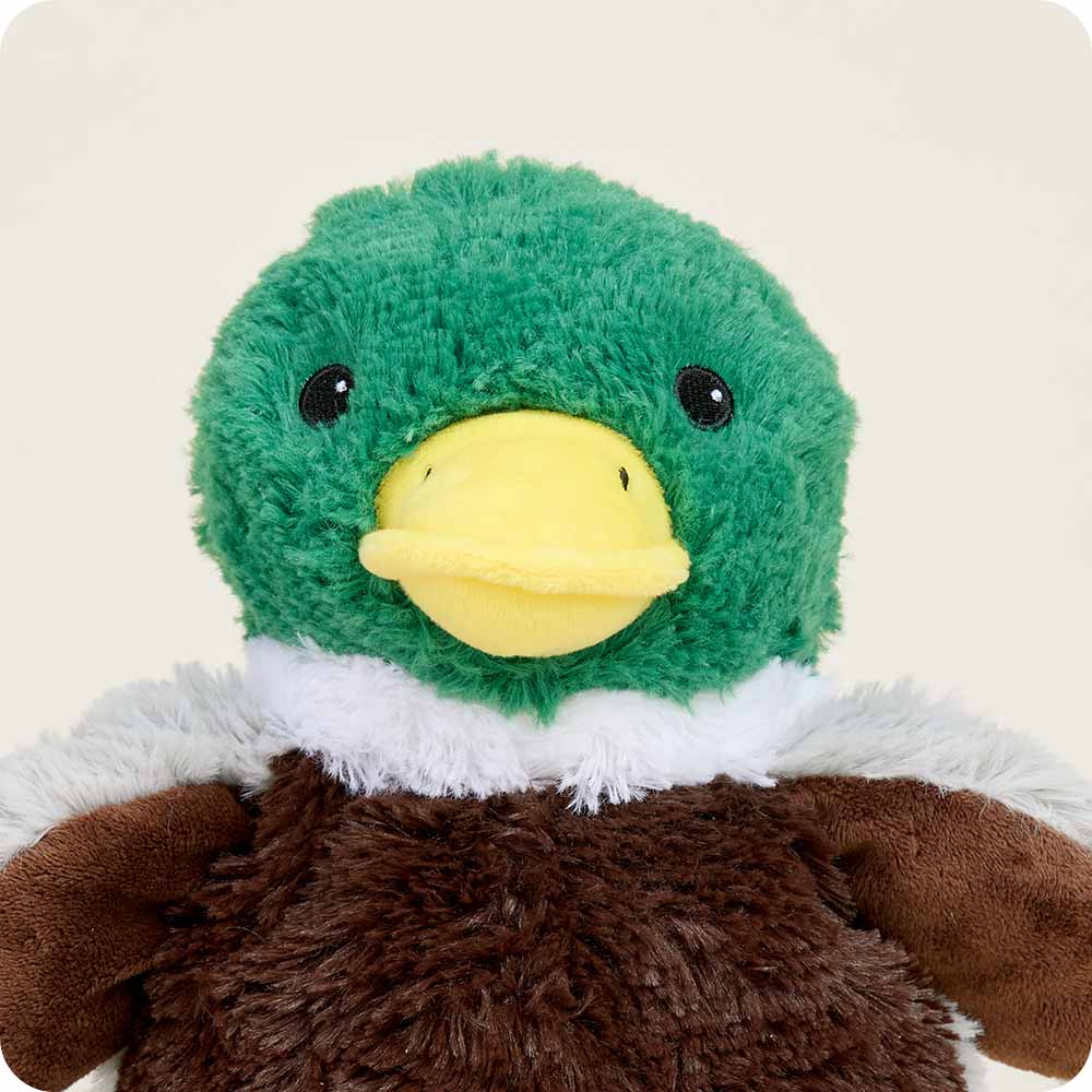 Mallard Warmies Heatable Plushie Lavender Scented Weighted